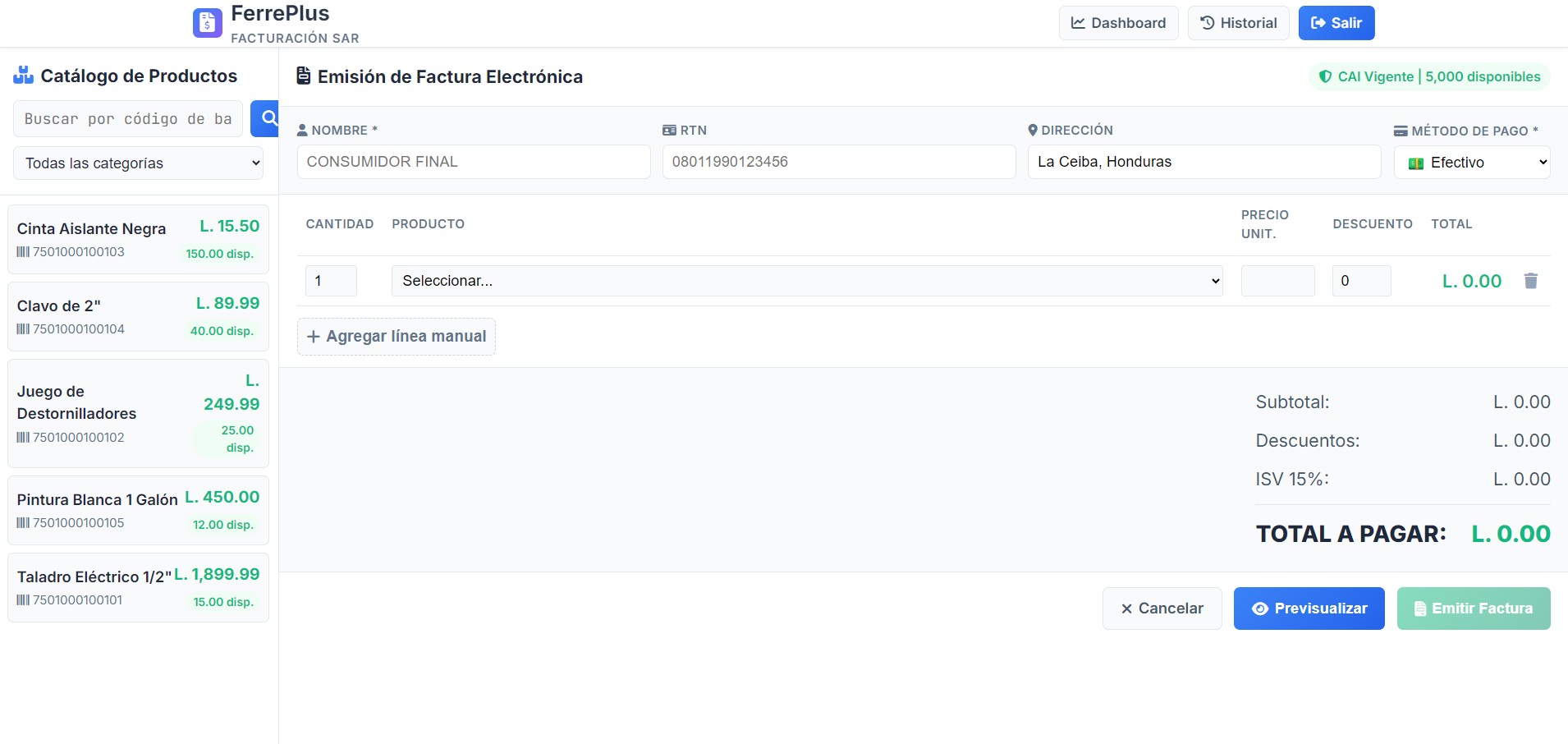 Facturación Electrónica